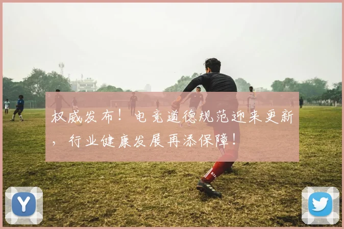 权威发布!电竞道德规范迎来更新,行业健康发展再添保障!
